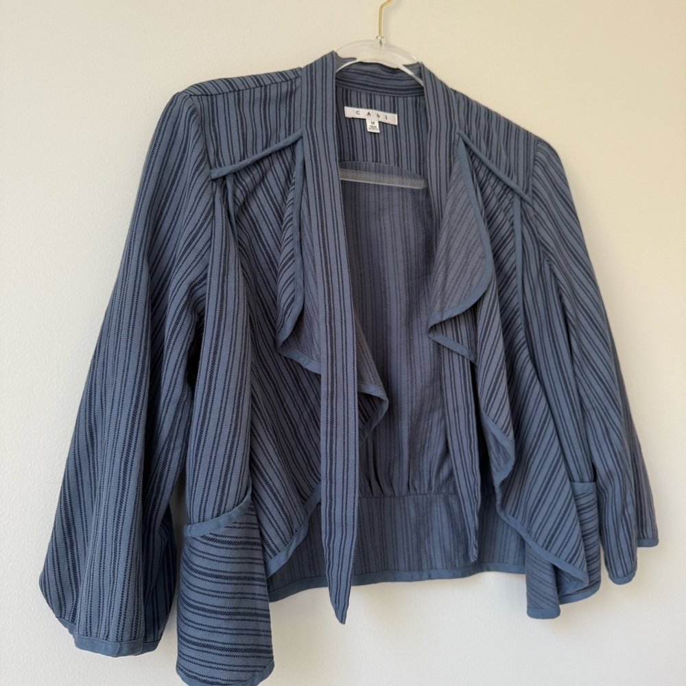 CABI 870 Cascade Front Tie Must Have Jacket Sz - Picture 4 of 9
